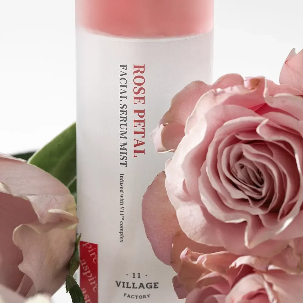 Ser facial calmant tip spray Fresh Dewy Rose Petal, 100ml, Village 11 Factory