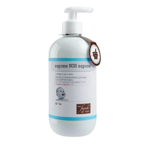 Gel de curatare pentru fata si maini 0 luni+, 400ml, Fiocchi di Riso
