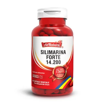 Silimarina Forte 14.200, 60 capsule, AdNatura