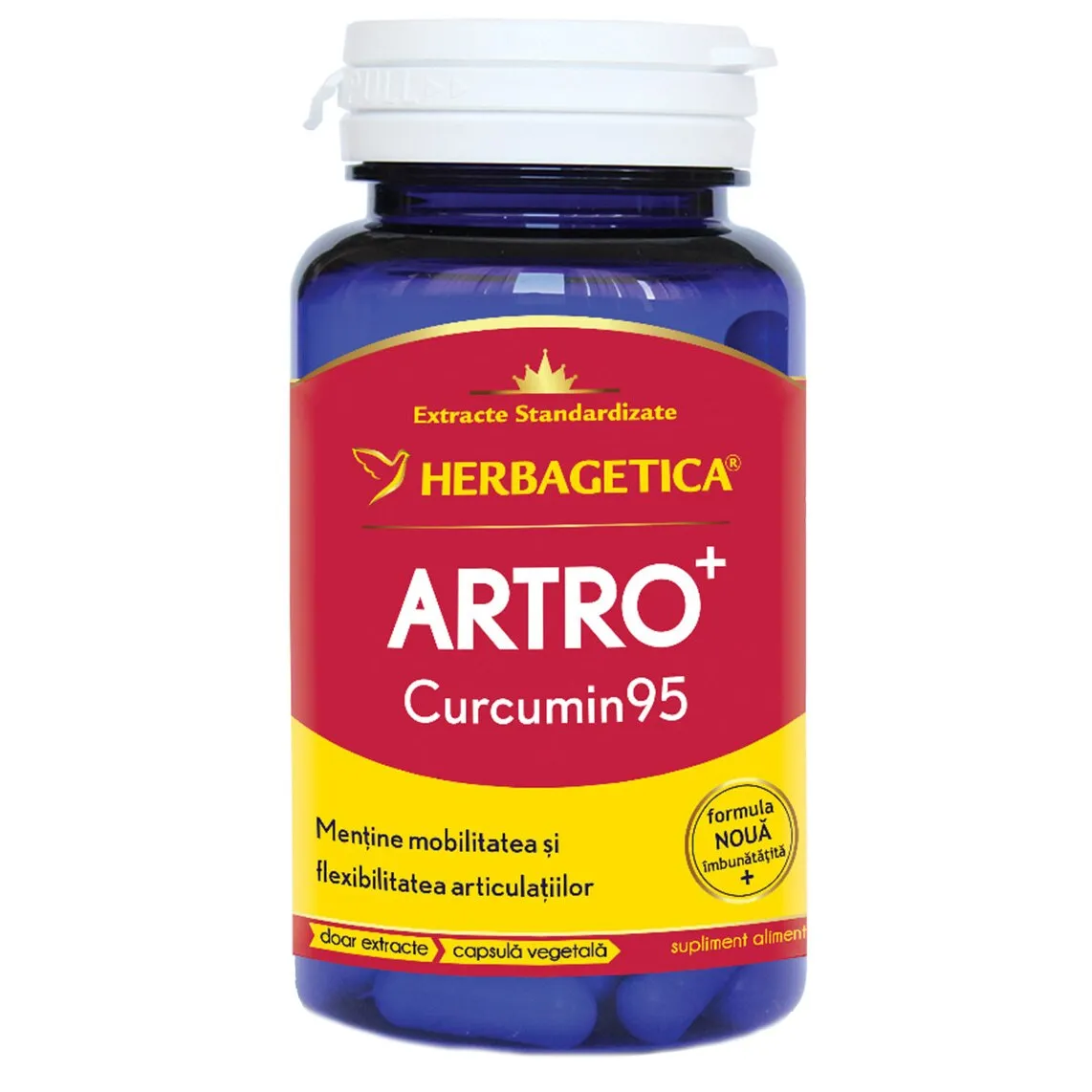 Artro + Curcumin 95, 30 capsule, Herbagetica