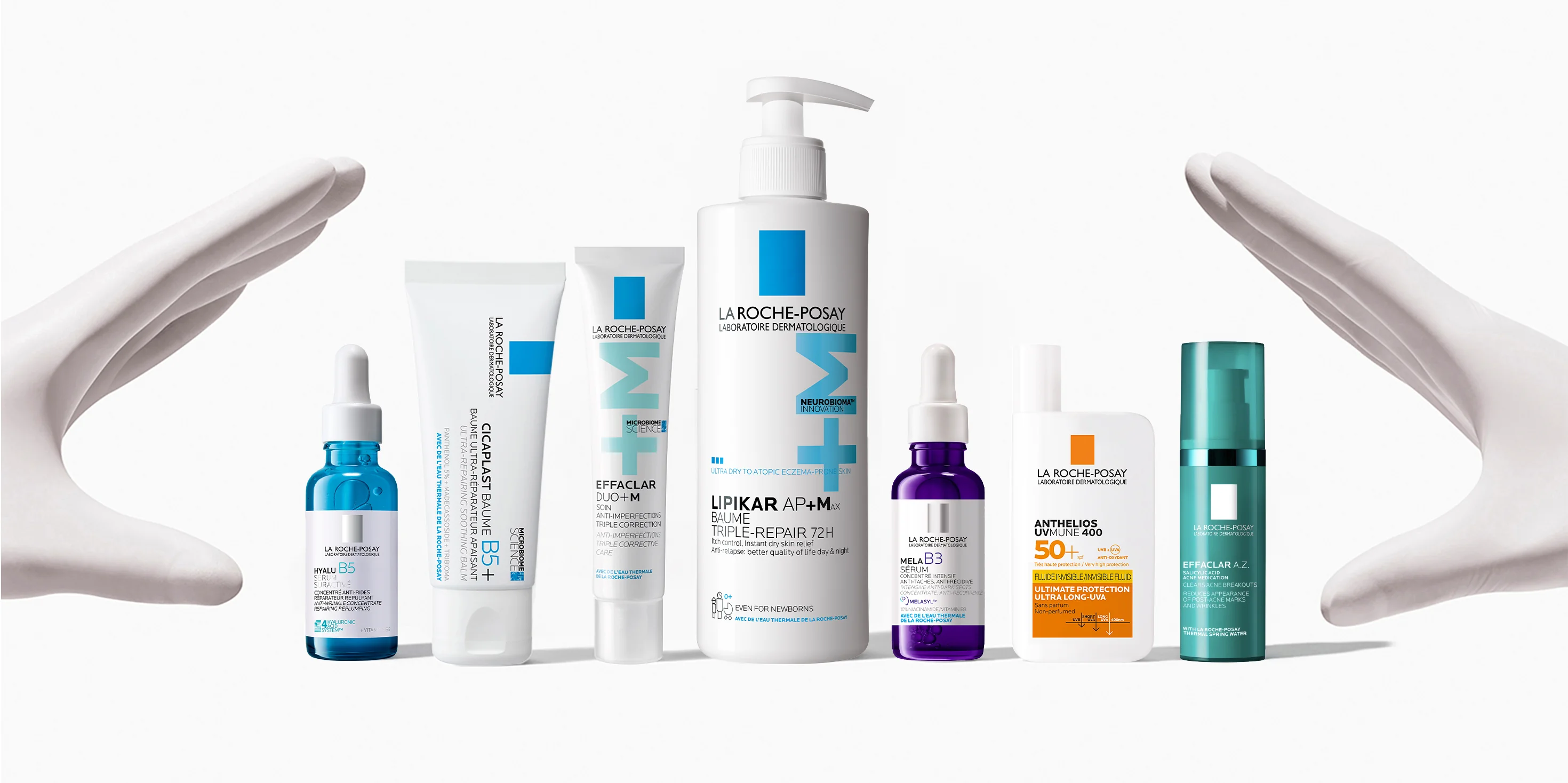 Gama intreaga de produse La Roche-Posay Gama intreaga de produse La Roche-Posay