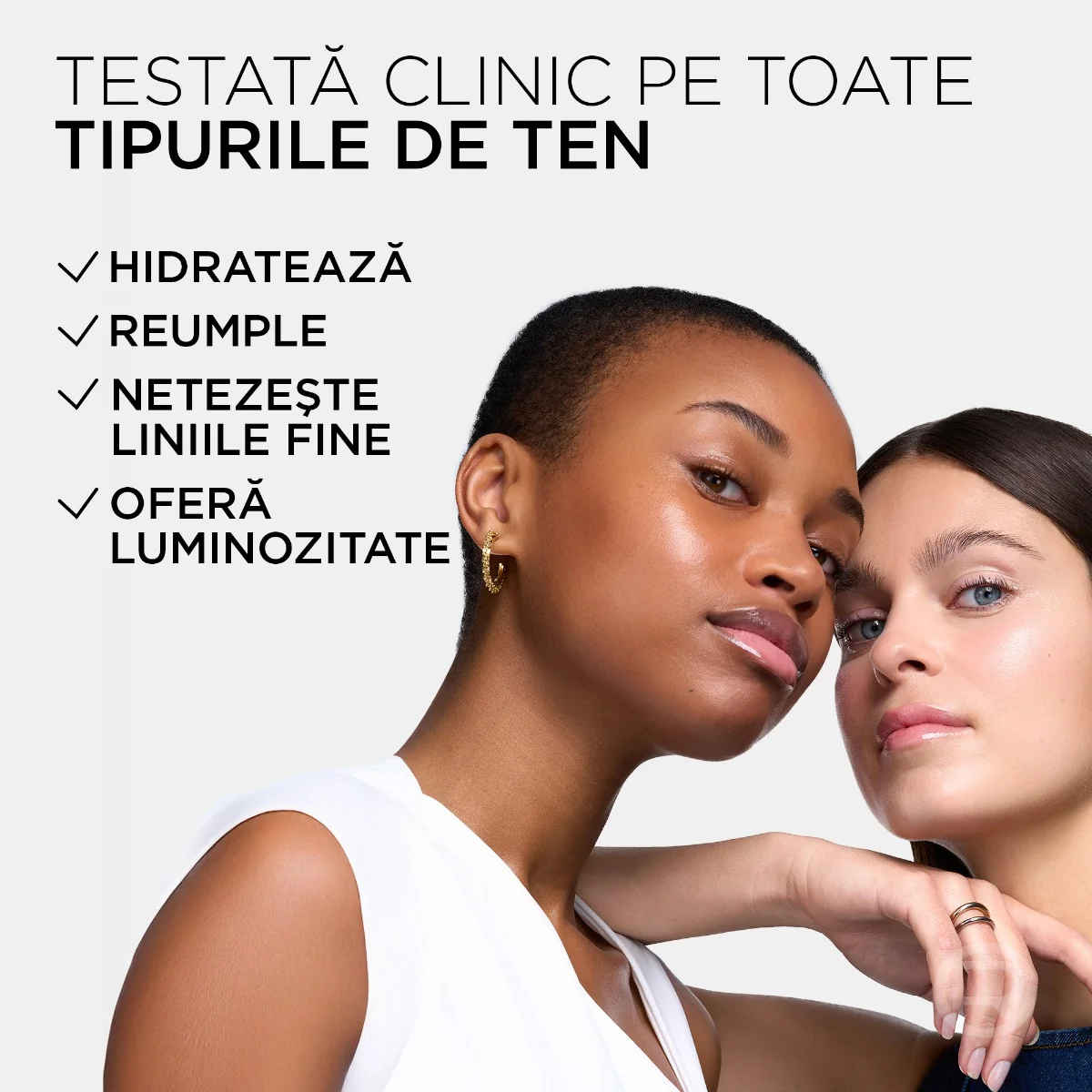 Crema iluminatoare Revitalift Glass Skin, 50ml, L'Oreal Paris