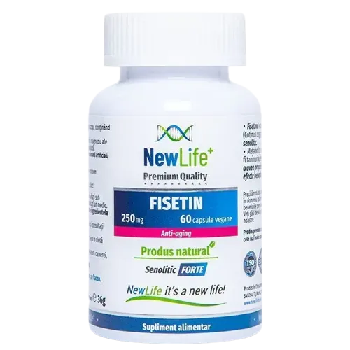 Fisetin 250mg, 60 capsule, NewLife