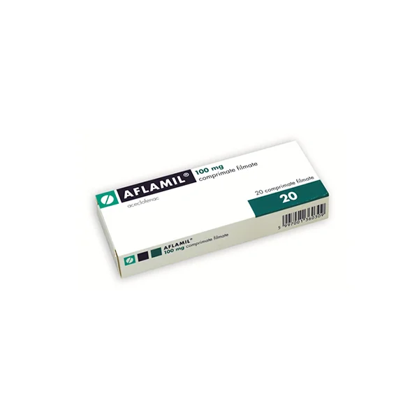 Aflamil 100mg, 20 comprimate filmate, Gedeon Richter