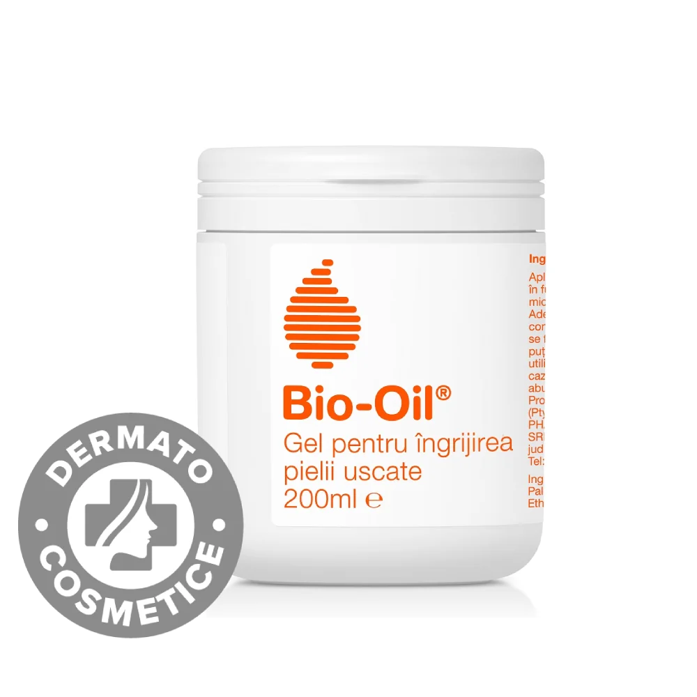 Gel pentru ingrijirea pielii uscate Bio-Oil, 200ml, Bio-Oil