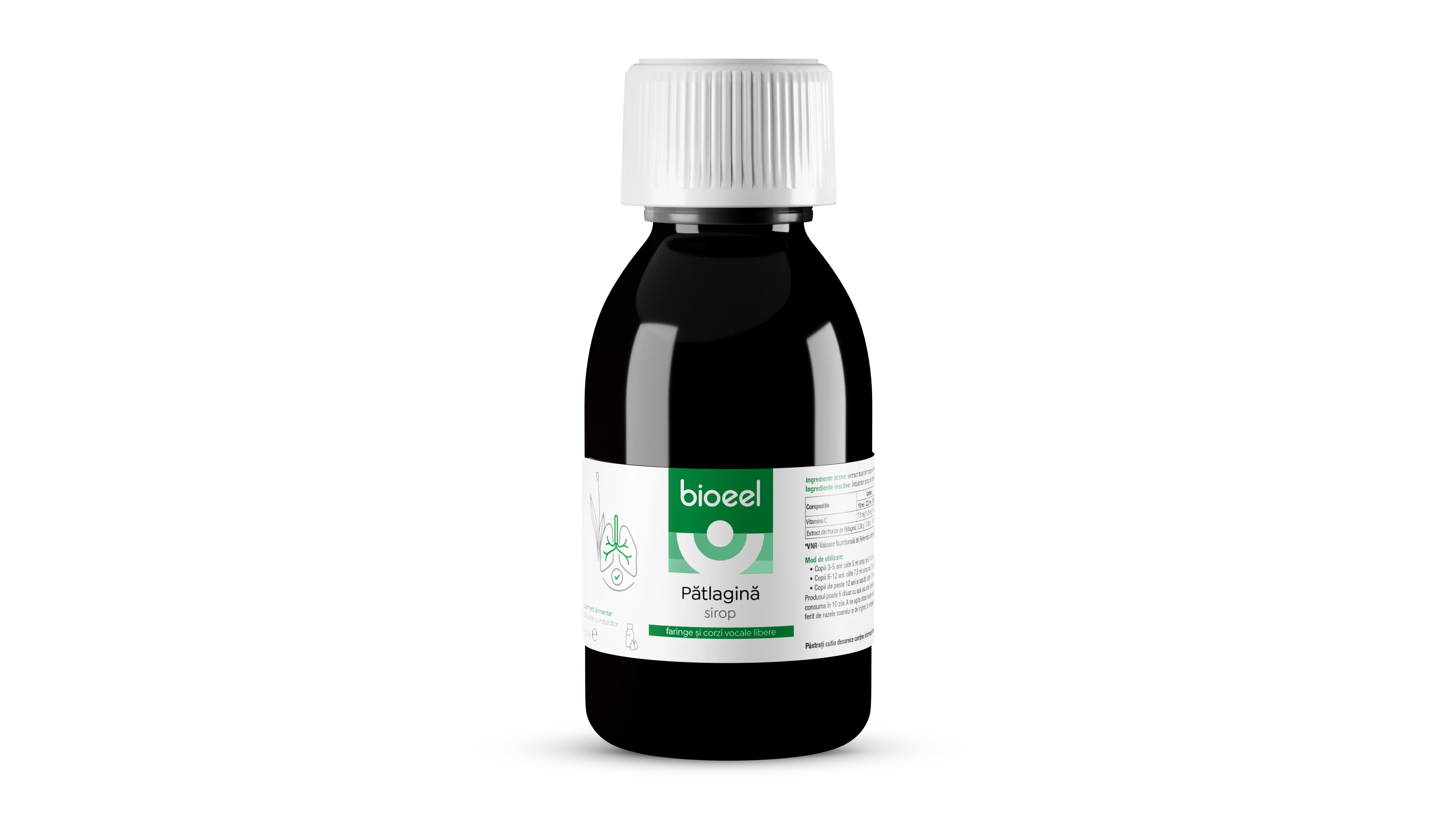 Sirop de Patlagina, 120ml, Bioeel