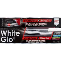 Pasta de dinti cu periuta Maximum White, 100ml, White Glo
