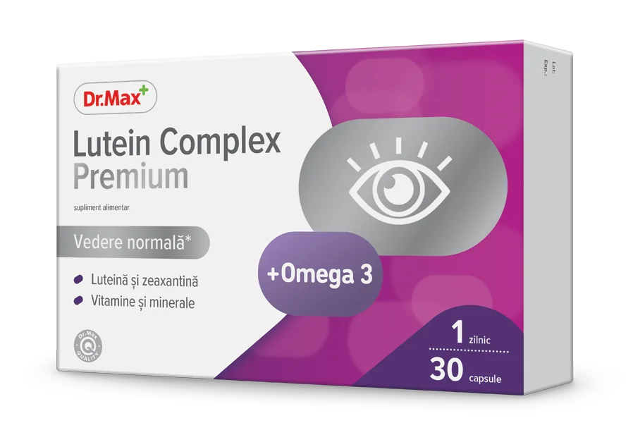 Dr. Max Lutein Complex Premium, 30 capsule moi