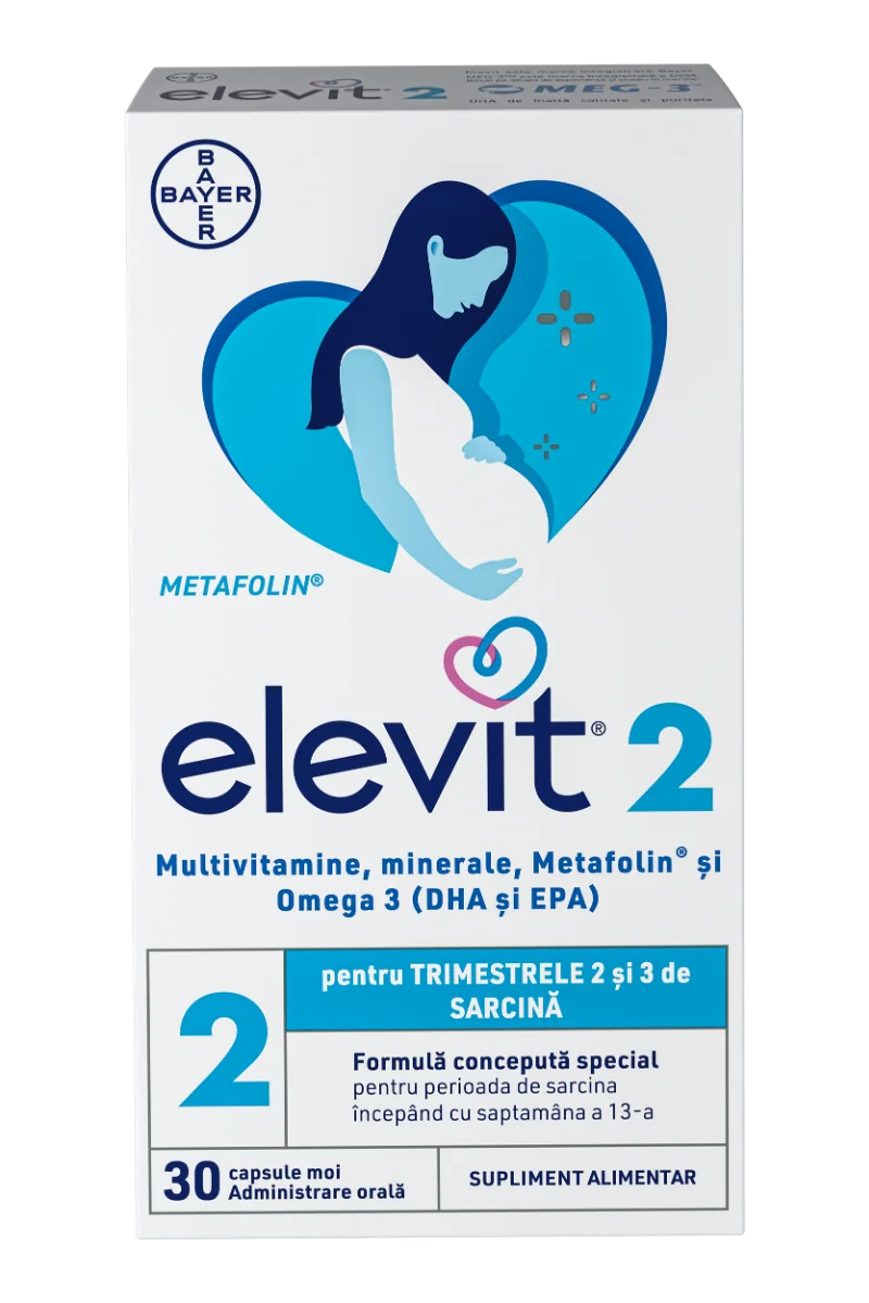 Elevit 2, 30 capsule moi, Bayer