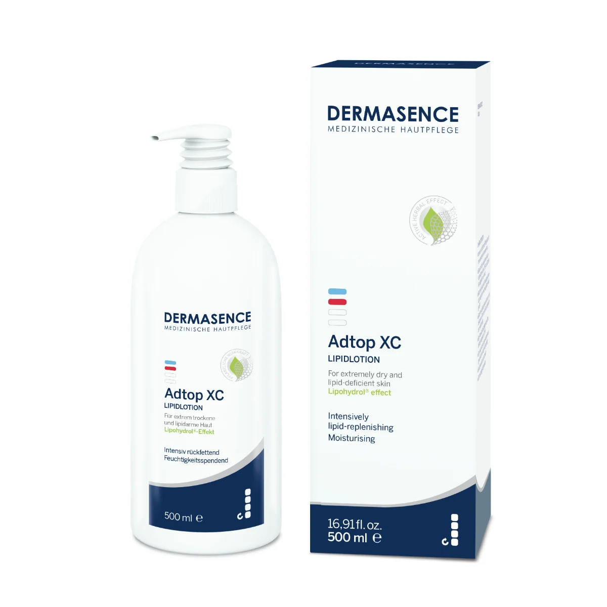 Lotiune lipidica intensiva pentru corp Adtop XC, 500ml, Dermasence