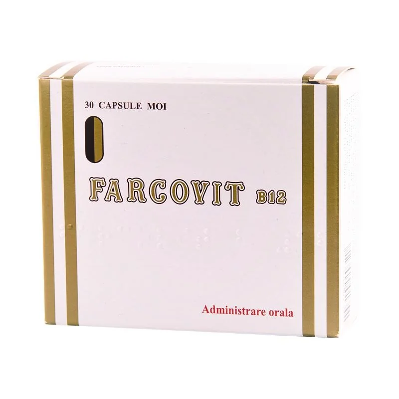 Farcovit B12, 30 capsule, Pharco