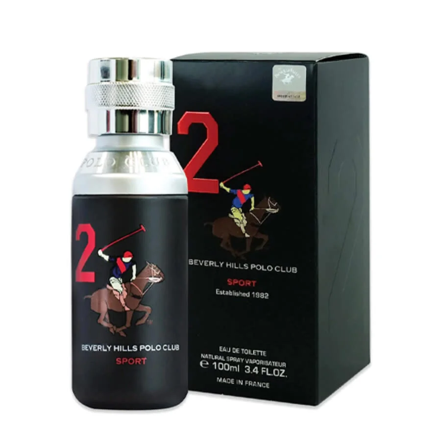 Apa de toaleta Sport Men Polo Club No.2, 100ml, Beverly Hills