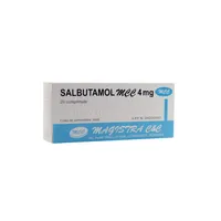 Salbutamol MCC 4mg, 20 comprimate, Magistra
