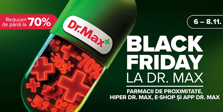 Ghid pentru cumparaturi de Black Friday la Dr. Max