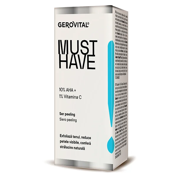 Ser peeling Must Have, 30ml, Gerovital