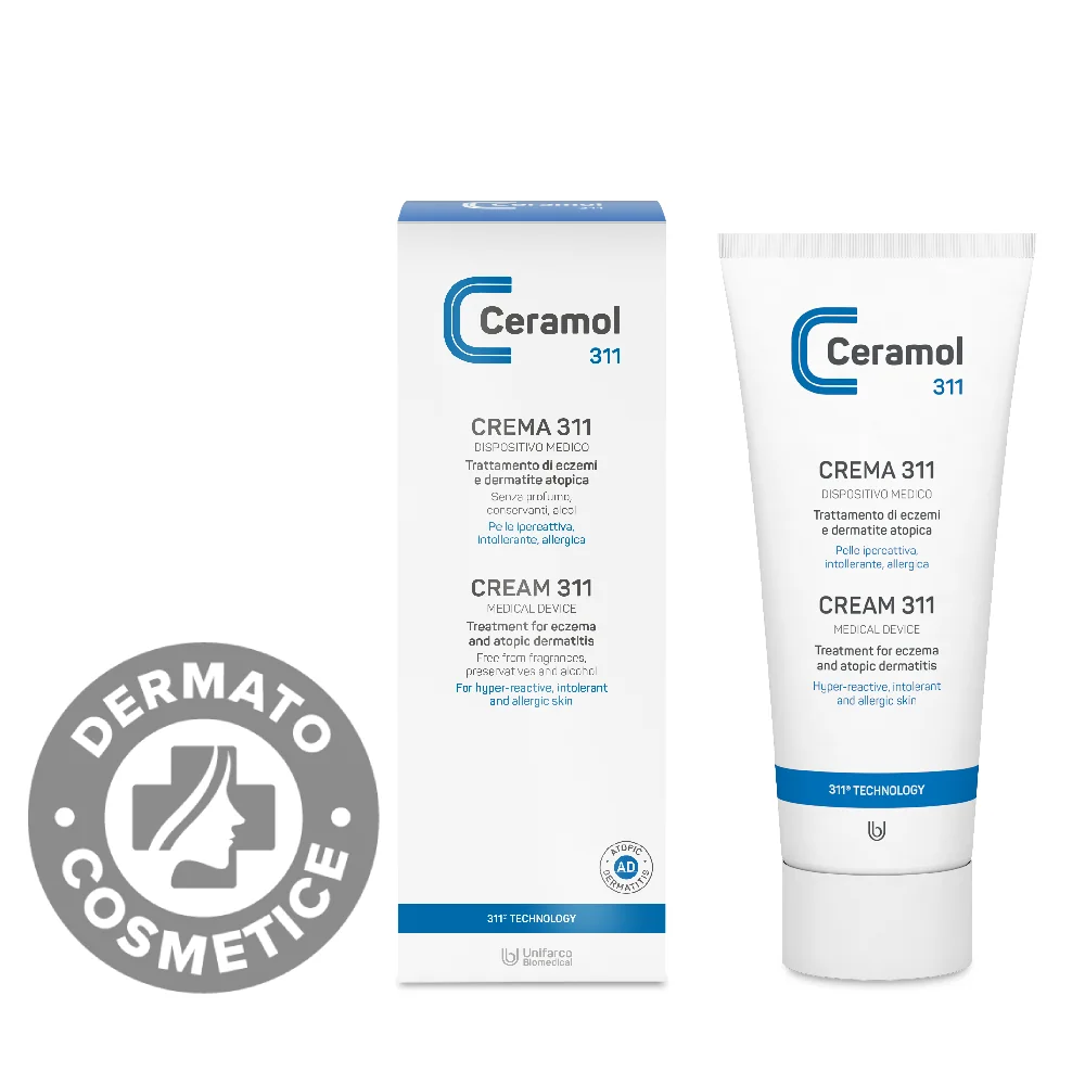 Tratament pentru uscaciune deshidratare si dermatite 311, 200ml, Ceramol