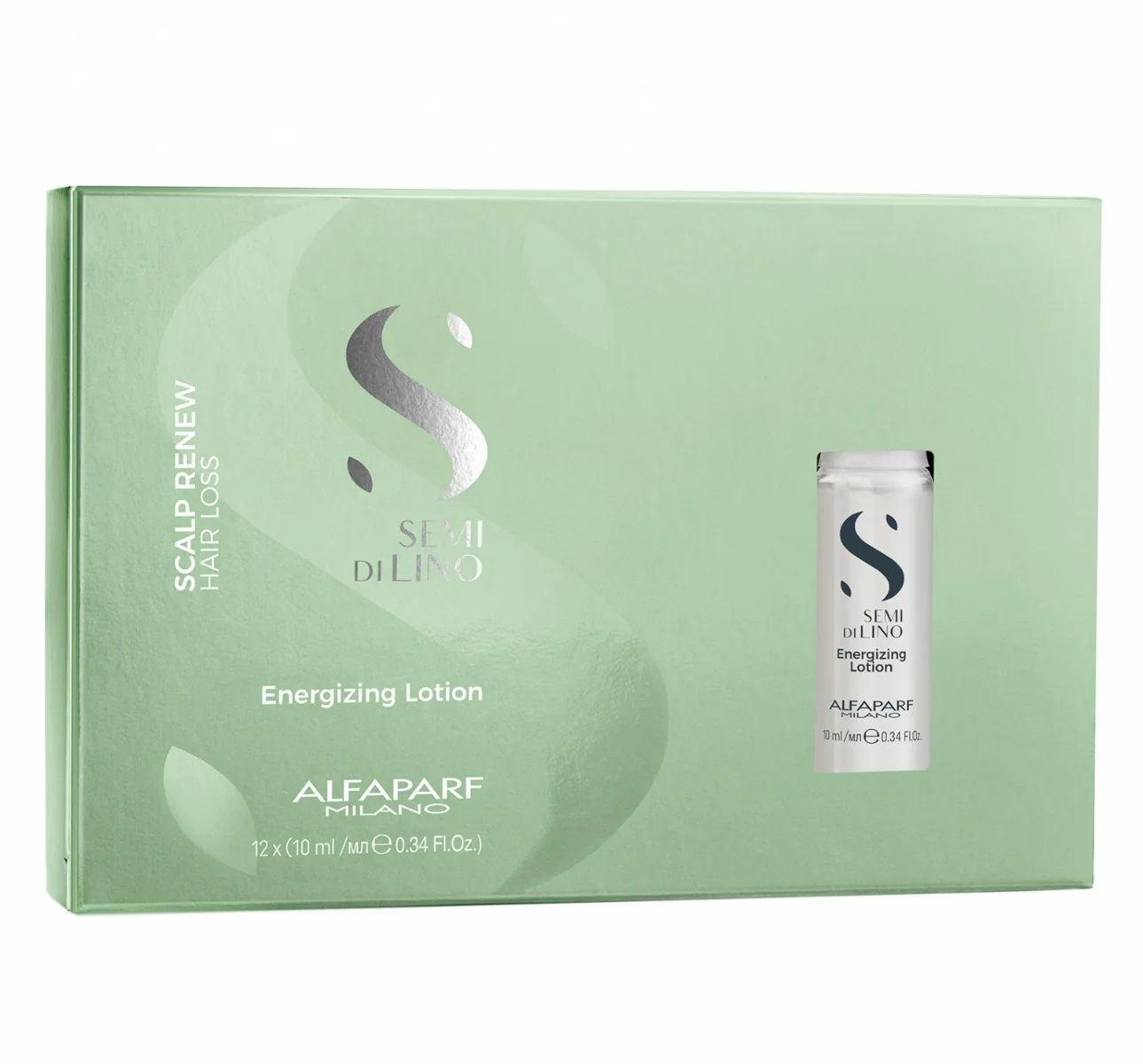 Lotiune pentru anti-cadere a parului, Scalp Renew Energizing, 12 fiole x 10ml, Alfaparf Milano Professional