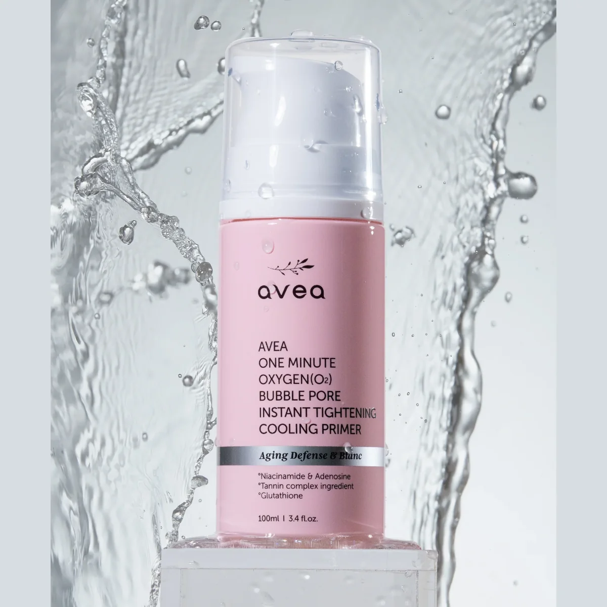 Primer cu bule de oxigen cu efect instant de lifting One Minute Oxygen (O2), 100ml, Avea