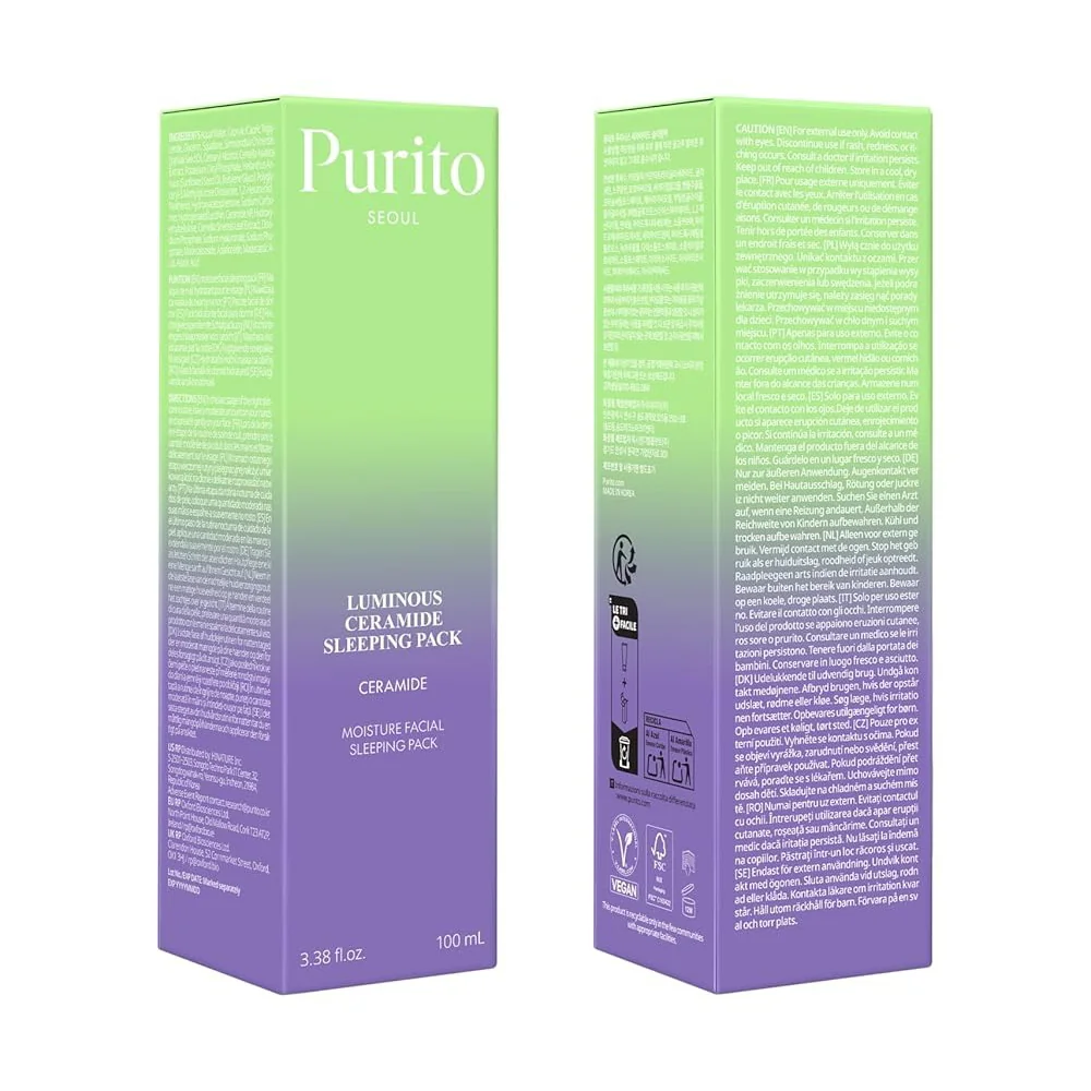 Crema de noapte pentru fata Dermide Cica Barrier, 100ml, Purito