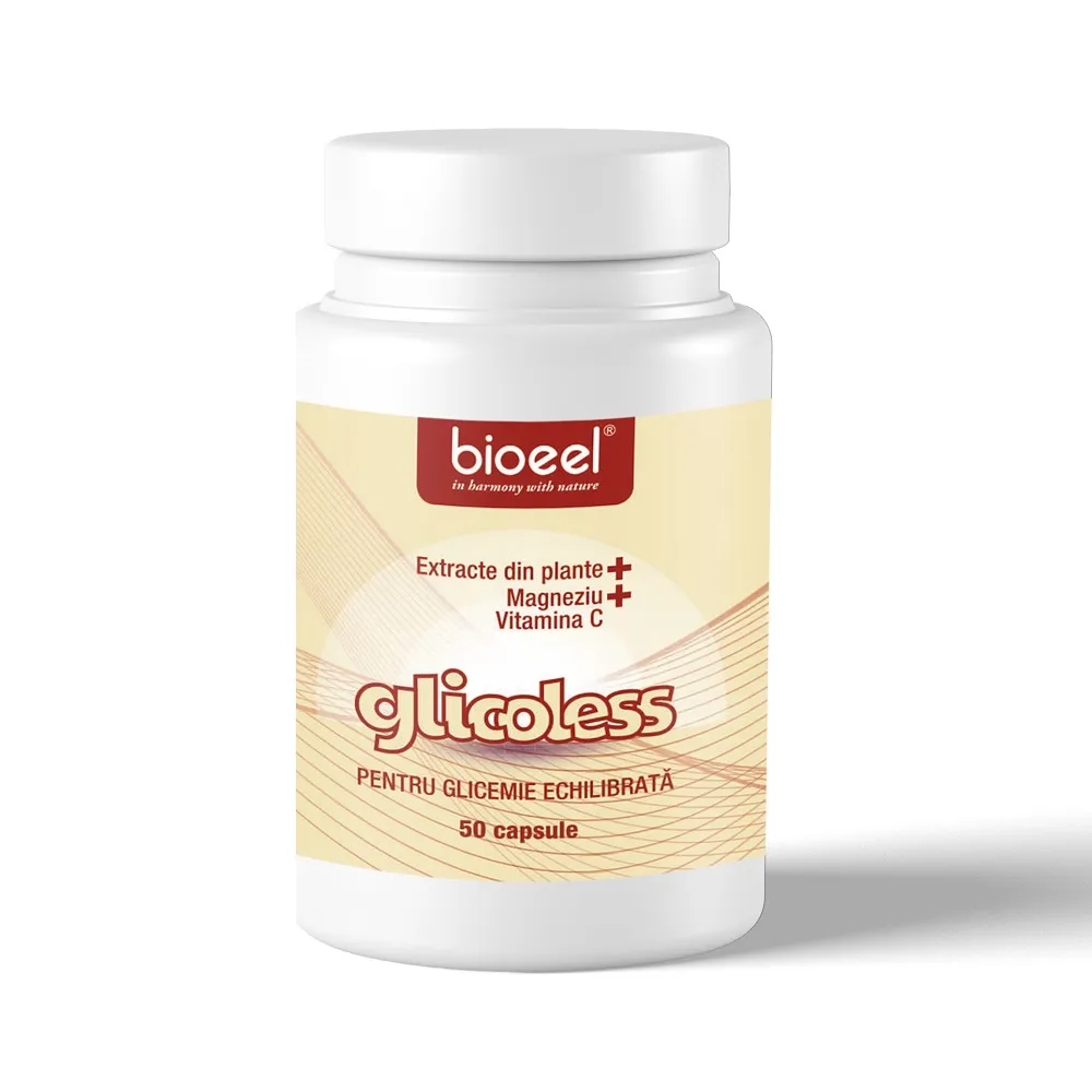 Glicoless, 50 capsule, Bioeel