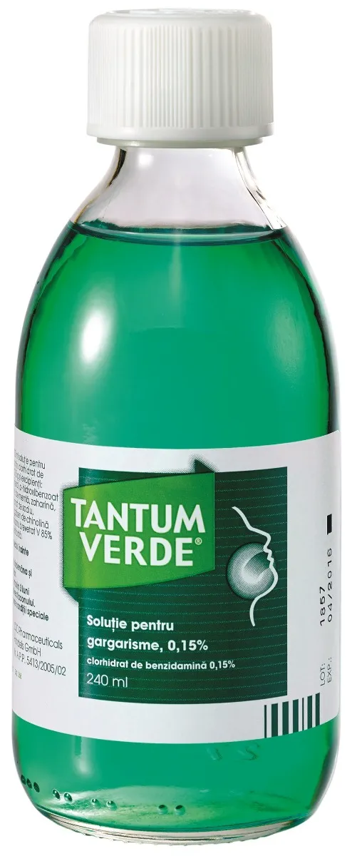 Tantum verde solutie, 240 ml, Angelini