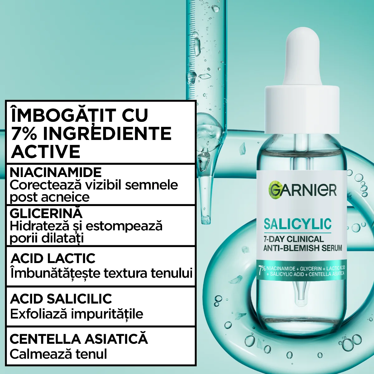 Ser anti-imperfectiuni Salicylic Pure Active, 30ml, Garnier
