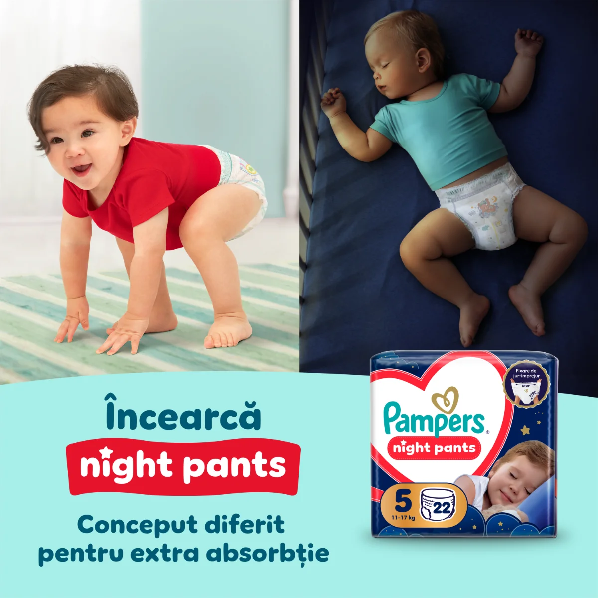 Scutece-chilotel Premium Care Pants XXL Box Marimea 3 pentru 6-11 kg, 114 bucati, Pampers