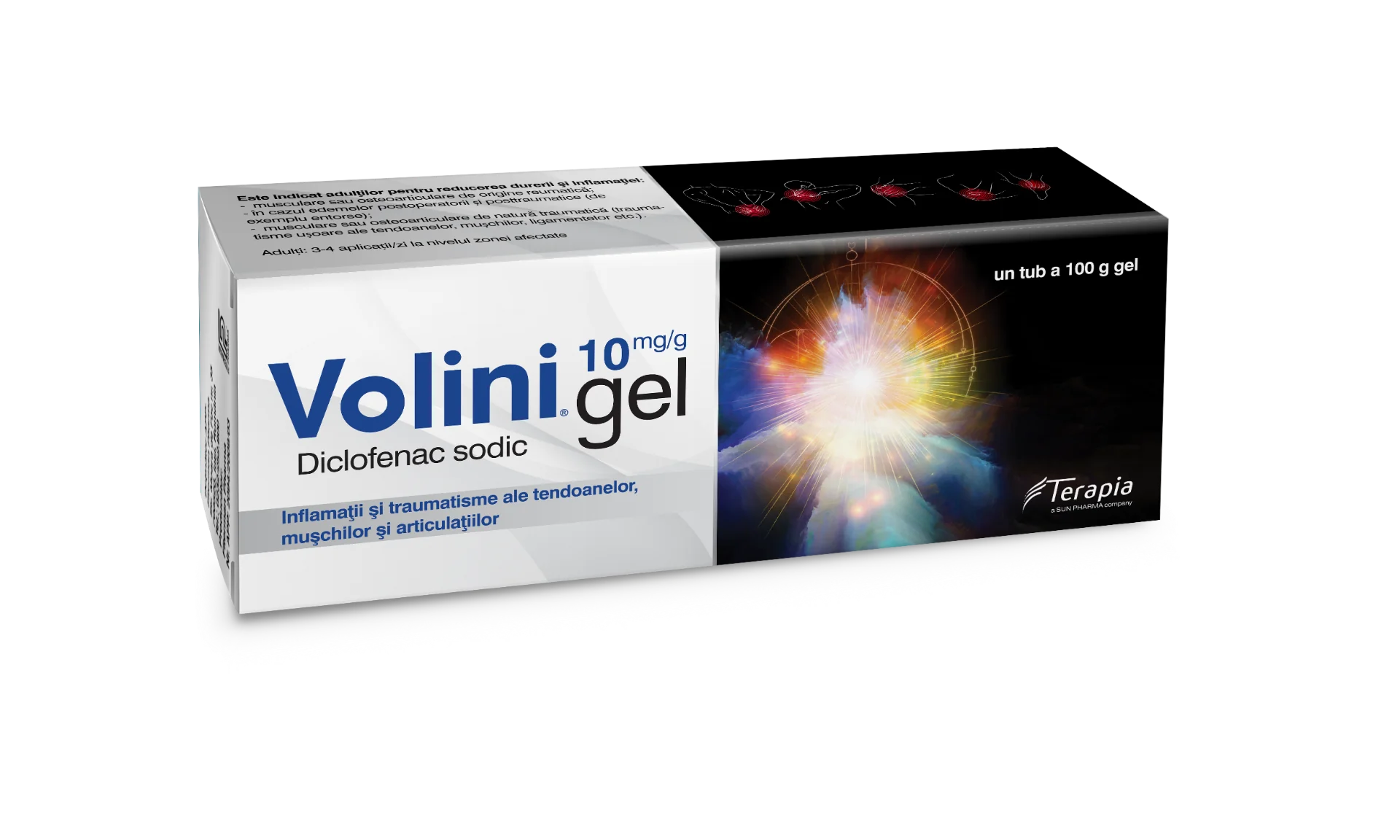 Volini 10 mg/g gel, 100g, Terapia