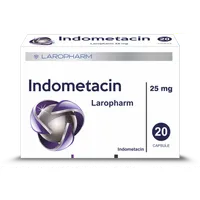 Indometacin 25mg, 20 capsule, Laropharm