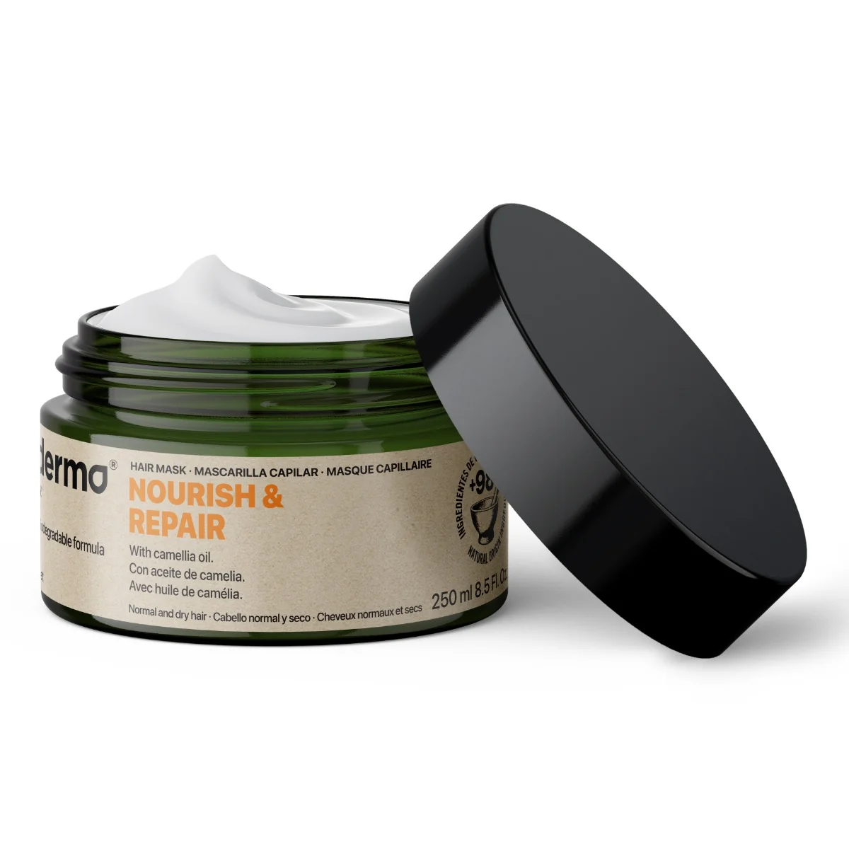 Masca de par reparatoare, 250ml, Ecoderma