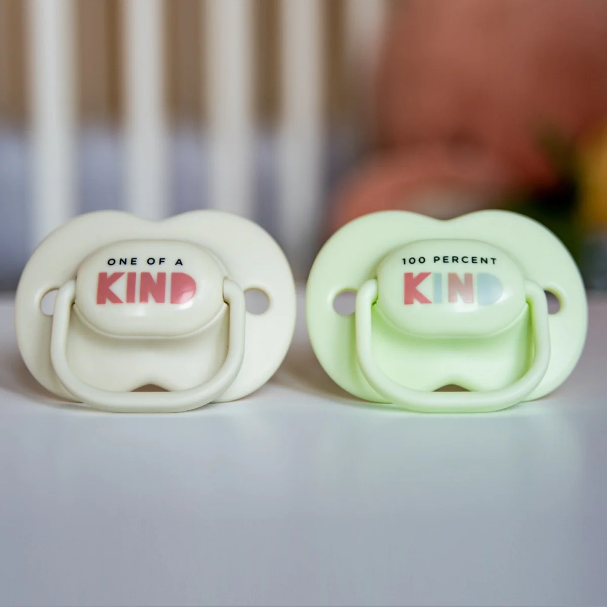 Suzeta ortodontica pentru 0-6 luni Anytime Alb/Verde, 2 bucati, Tommee Tippee