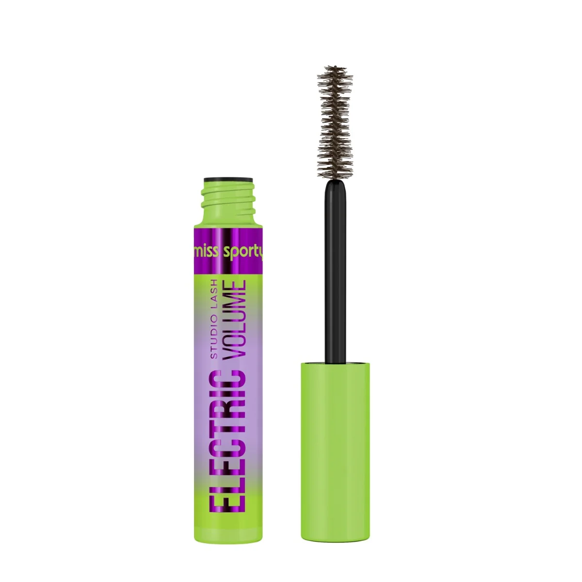 Mascara Studio Lash Electric Volume 02 Dark Brown, 8ml, Miss Sporty