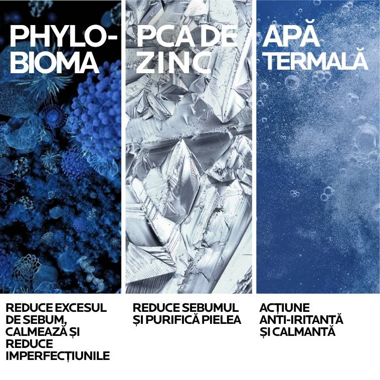 Gel Spumant Purifiant +M 400ml + Rezerva De Reumplere 400ml Effaclar, La Roche Posay