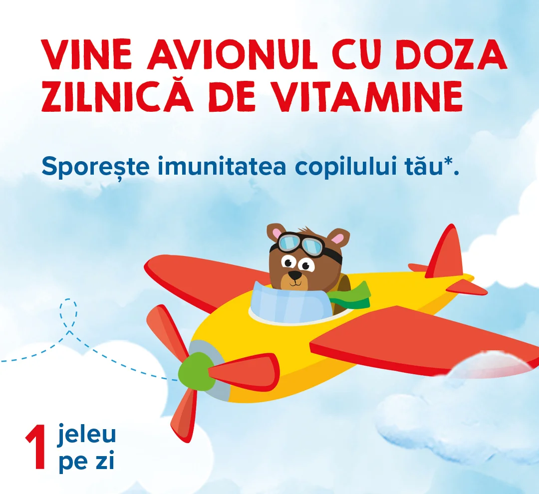 Dr. Max Jeleuri cu vitamine pentru copii doza zilnica 
