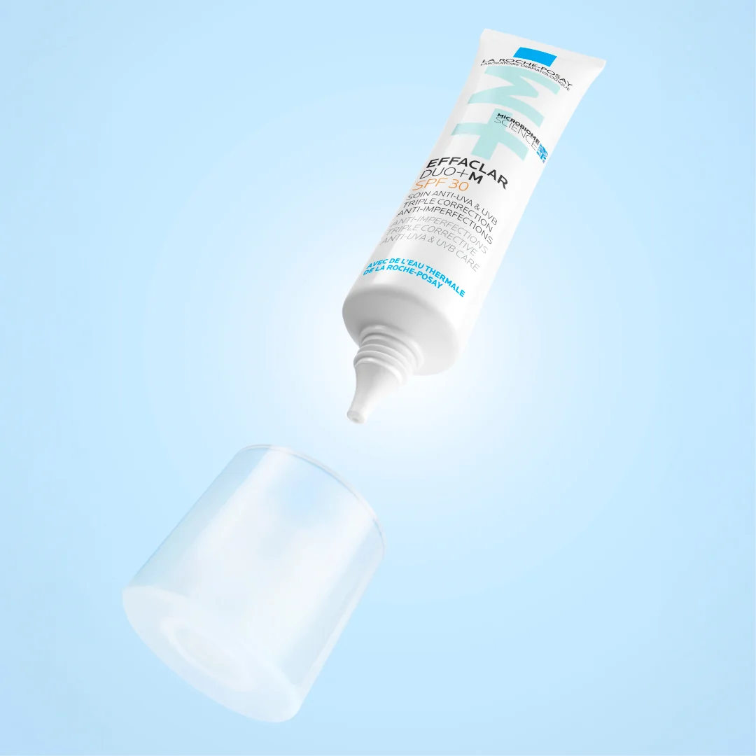 Crema triplu-corectoare anti-Imperfectiuni pentru tenul gras cu tendinta acneica SPF30 Effaclar DUO +M, 40ml, La Roche-Posay