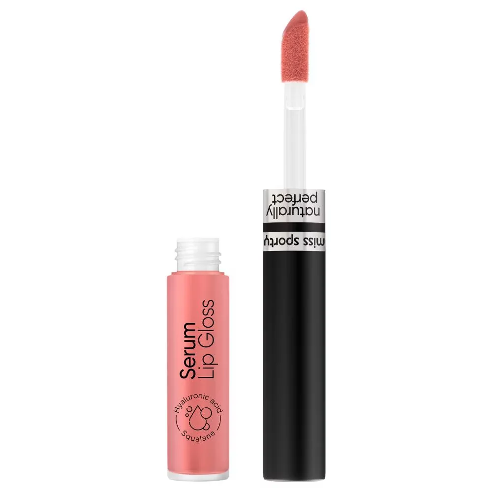 Gloss pentru buze Serum Naturally Perfect Intense Peony 10, 2.3ml, Miss Sporty