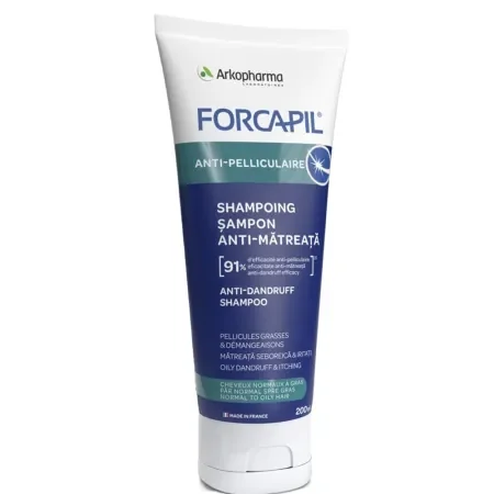 Sampon anti-matreata, 200ml, Forcapil