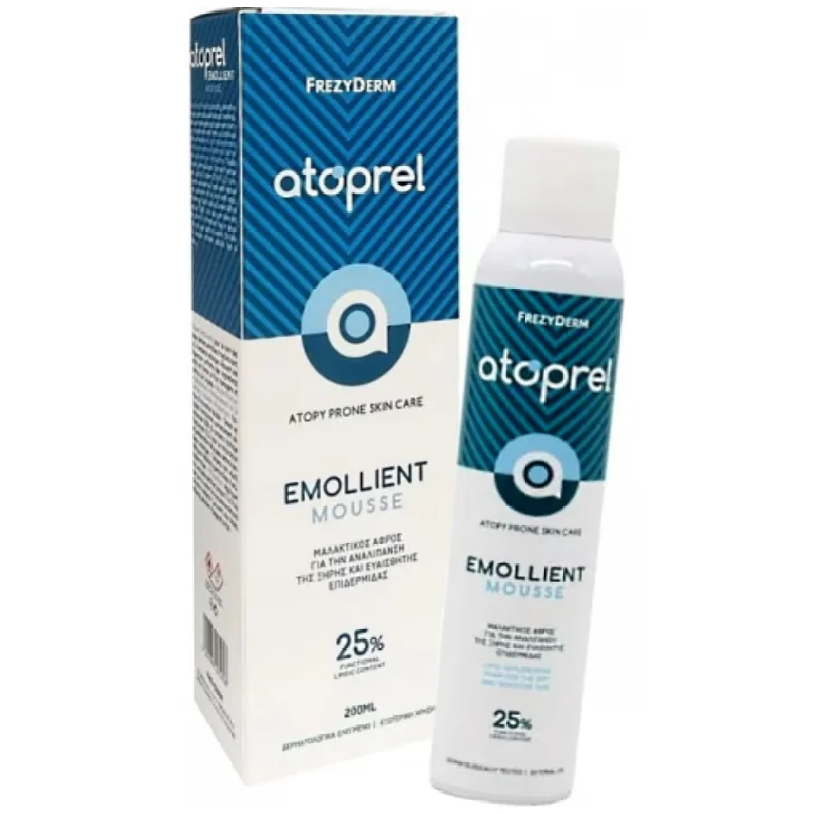 Spuma emolienta Atoprel, 200ml, Frezyderm