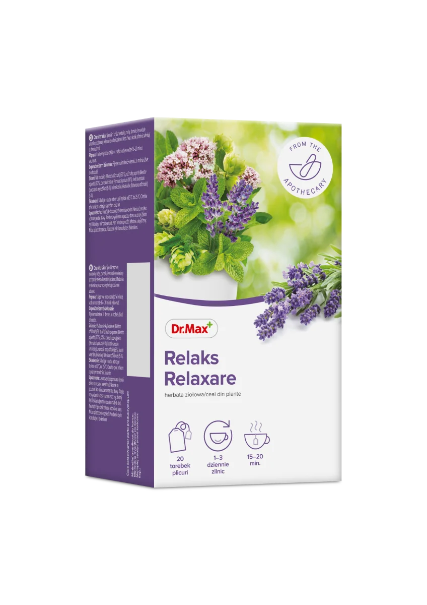 Dr. Max Ceai de relaxare, 20 plicuri 