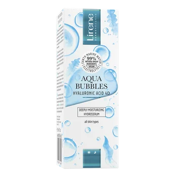 Hidro-ser cu acid hialuronic Aqua Bubbles, 30ml, Lirene