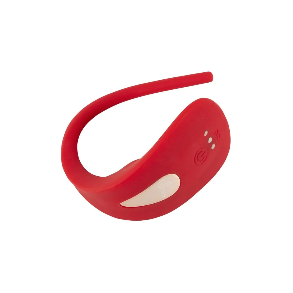 Vibrator RC rosu Slim Panty, 1 bucata, Sweet Smile