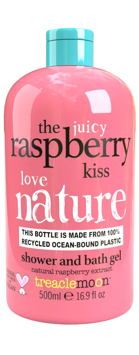 Gel de dus Rasberry Kiss, 500ml, Treaclemoon