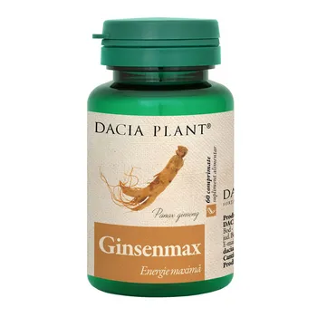 Ginsenmax, 60 comprimate, Dacia Plant 