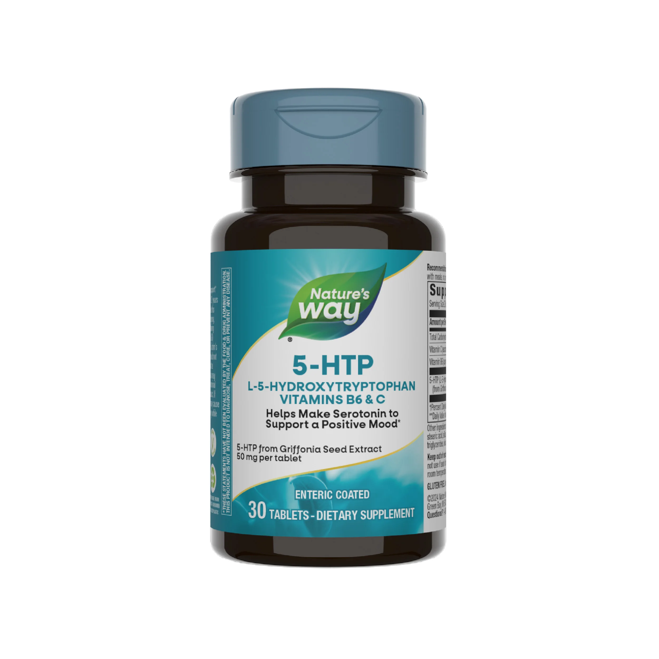 5-HTP Nature's Way, 30 tablete, Secom