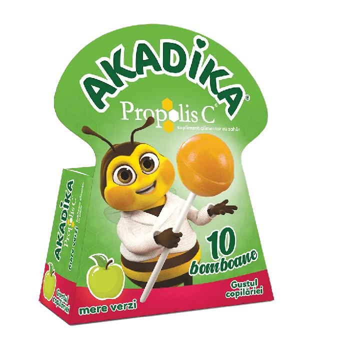 Akadika Propolis C mere verzi, 10 acadele, Fiterman