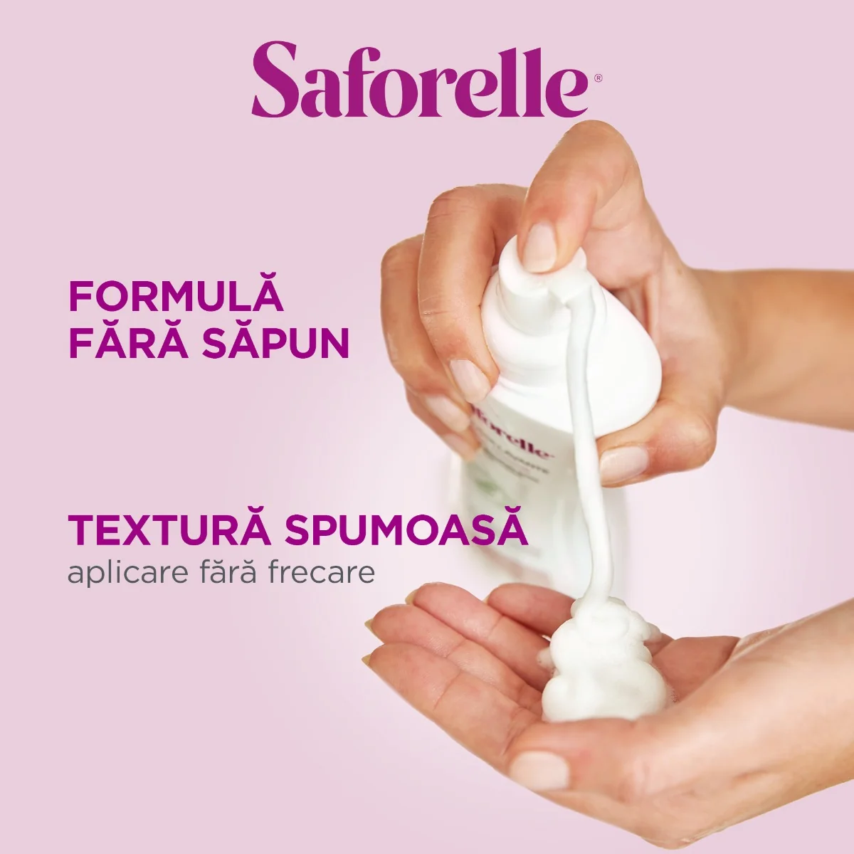 Spuma intima pentru curatare ultra delicata, 250ml, Saforelle