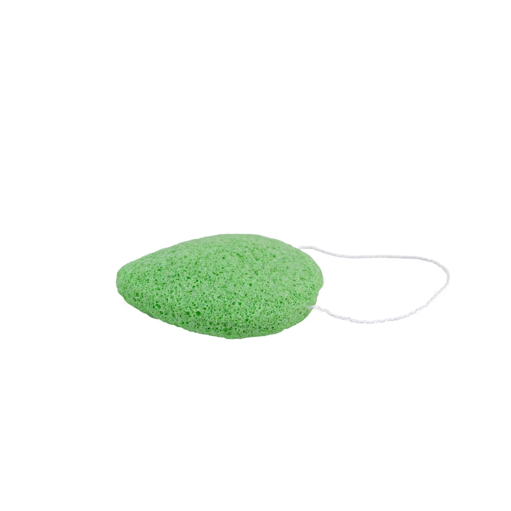 Burete exfoliant pentru fata Green Tea, 1 bucata, Casalfe