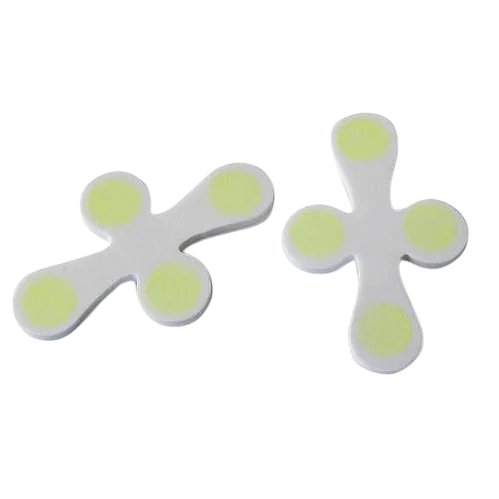 Protectii fosforescente din poliuretan pentru colturi 8398B, 4 bucati, Reer 