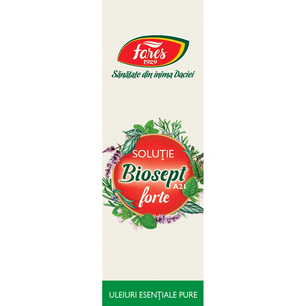 Solutie Biosept Forte A21, 10ml, Fares
