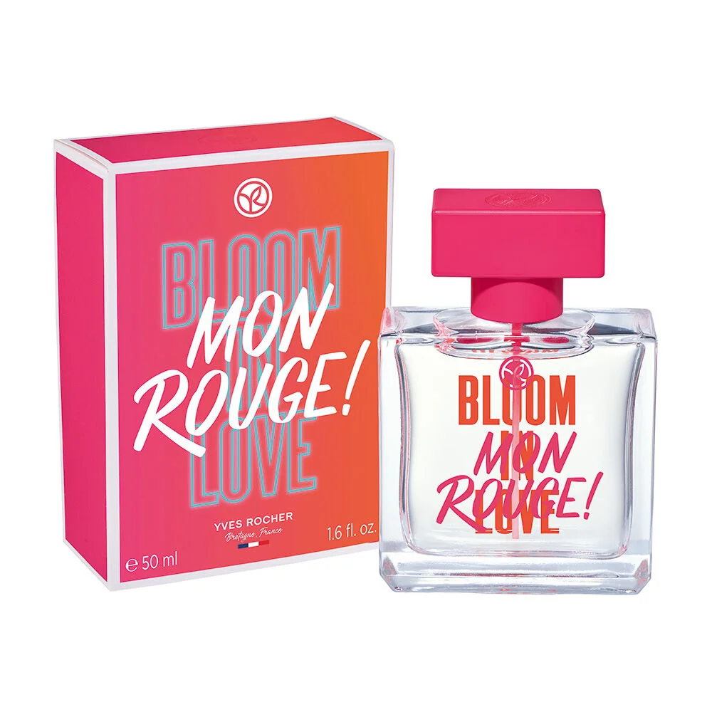 Apa de parfum Mon Rouge! Bloom In Love, 50ml, Yves Rocher